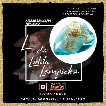 Perfume Similar Gadis 1013 Inspirado em L de Lolita Lempicka Contratipo